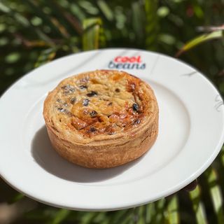 Chicken & Mushroom Quiche
