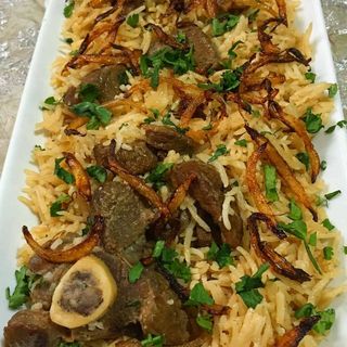 Goat pilau