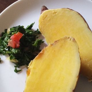 Sweet potato chicken wetfry