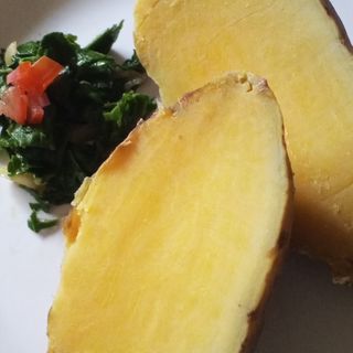 Sweet potato spinach