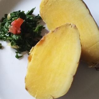 Sweet potato beef wetfry