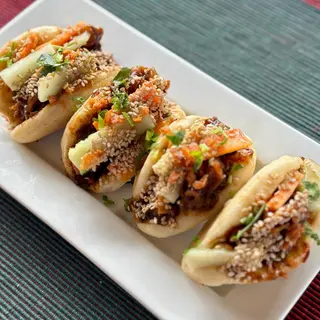 Mushroom Pepper Fry Baos