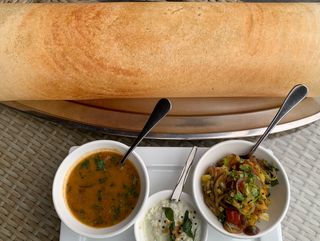Pav Bhaji Dosa