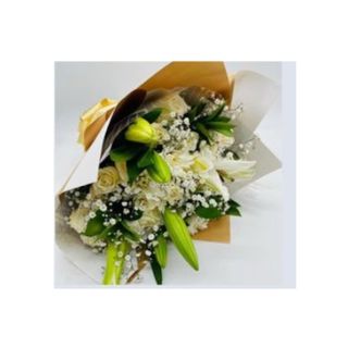 ALL WHITE CHICHI BOUQUET