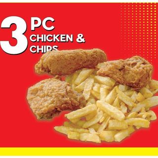 3 Pieces + Chips