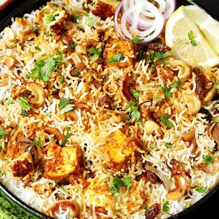 Veg Paneer Tikka Biryani