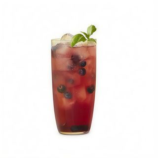 Blueberry iced tea