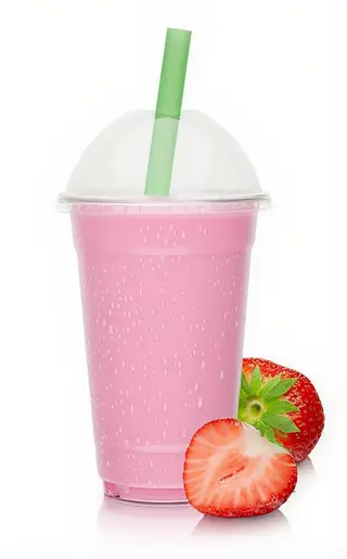 Strawberry milkshake
