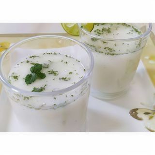 Salted caramel milkshake