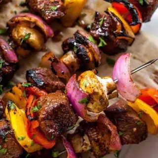 beef skewers