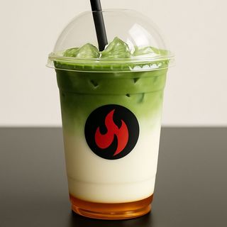 Iced Matcha Vanilla Latte