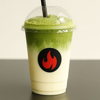 Matcha Vanilla Milkshake