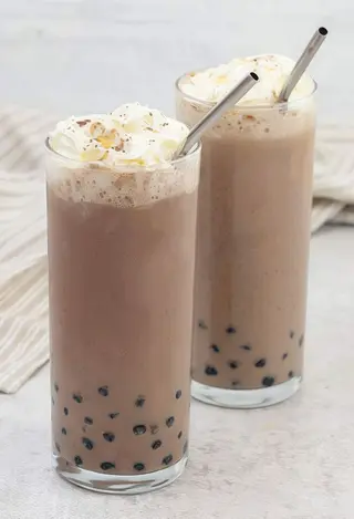 Chocolate Milk Boba