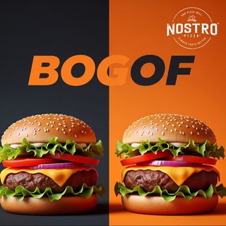 Nostro Burger BOGOF (MON & WED ONLY)