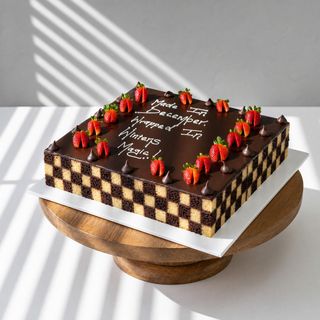 Checkerboard Cake (1KG) prep. Time 24hrs