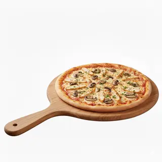 Chicken Mushroom Pizza