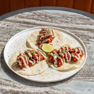 Korean Chicken Tacos