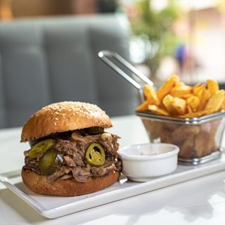mutton deluxe burger