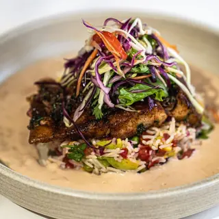 salad rice snapper