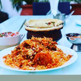 Chicken Matka Biryani Single