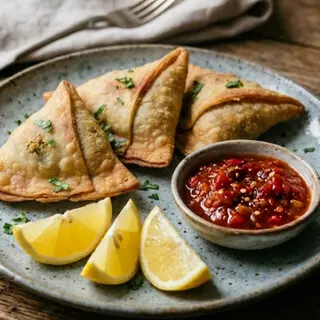 3 Vegetable Samosas