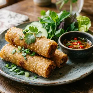 3 Vegetable Spring Rolls