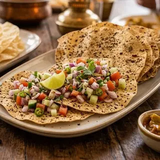 Crispy Papadums (3pcs)