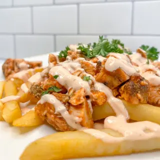 Loaded Fries +  juice