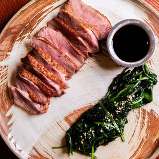 Hawker style duck breast
