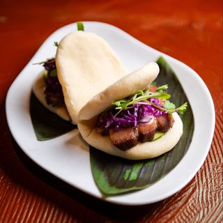 Bao, char siu pork