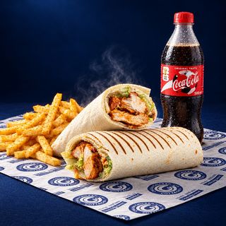 Peri Peri Wrap Meal