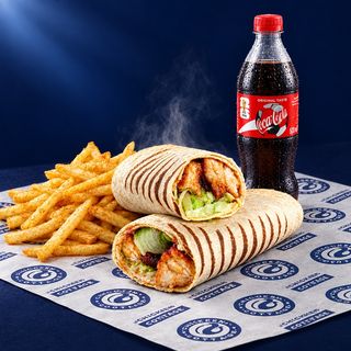 BBQ Chicken Wrap Meal