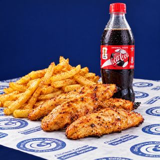 3 Peri Peri Strips Meal