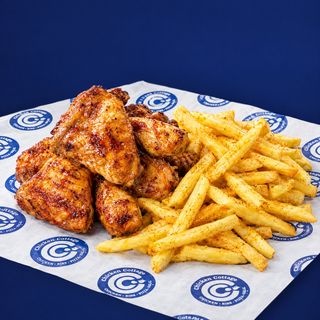6 Piece Griled Chicken, 2 Fries