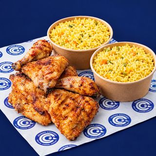 6 Piece Chicken, Large Rice Bowl