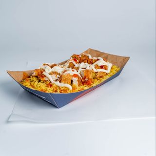 Loaded Chicken with Rice