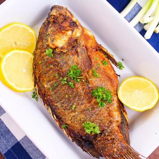 Deep Fried Fish(Whole  Tilapia)