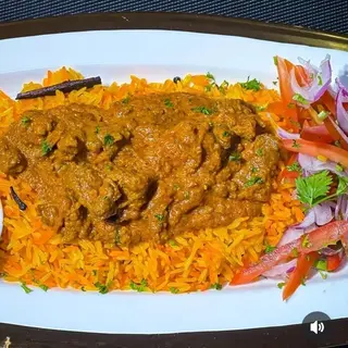 Beef biryani