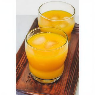 Mango Juice Glass