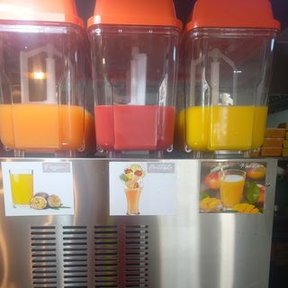 Fresh juices. Either passion,cocktail or pineapple. Choose your flavour. 