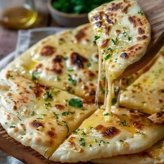 Cheese Garlic Naan