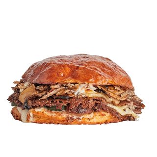 Mushroom Swiss Burger