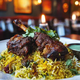 LAMB TINAR W/ RICE