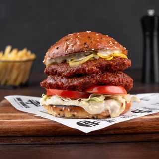 Tikka Crunch Burger