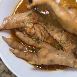 Chicken feet pepper soup 