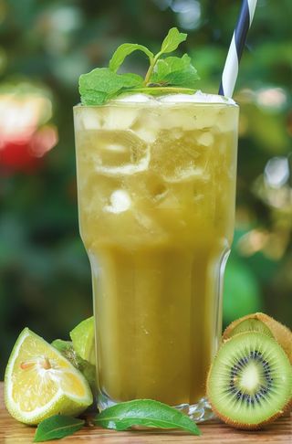 Kiwi Iced Tea