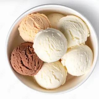 Homemade Italian Coconut ice-cream