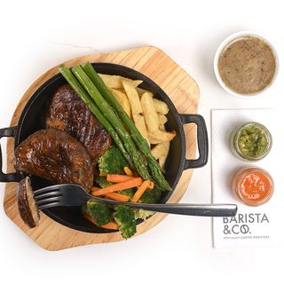 Mushroom Steak Au Poivre [NEW]