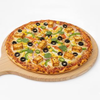 Hot Paneer Veggie Pizza