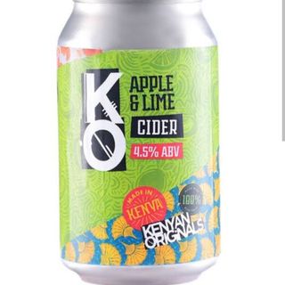 KO  Apple &Lime 330ml can 